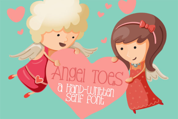 Angel Toes: A Playful Handwritten Font for Marketers