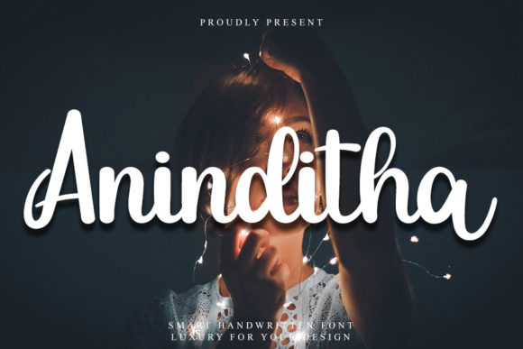 Aninditha: A Playful Handwritten Font for Campaigns