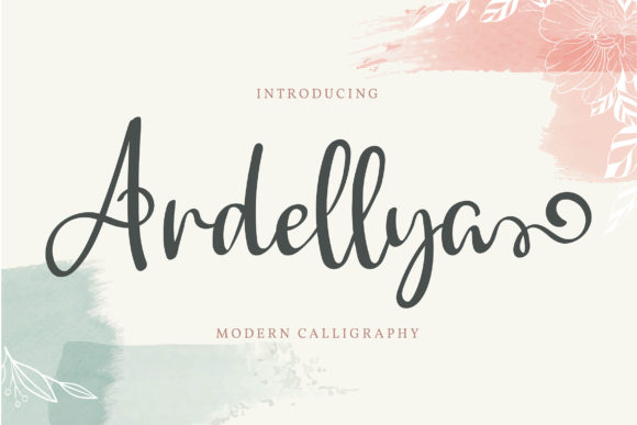 Ardellya: The Script Font That Elevates Campaign Visuals