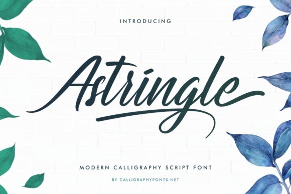 Astringle Font Review: Elegant Handwritten Typography