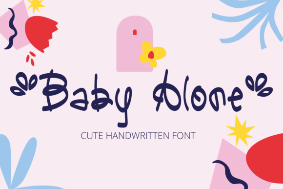 Baby Alone: The Handwritten Font That Elevates Brand Identity