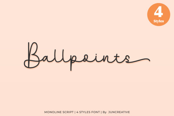 Ballpoints: A Timeless Handwritten Font for Marketers