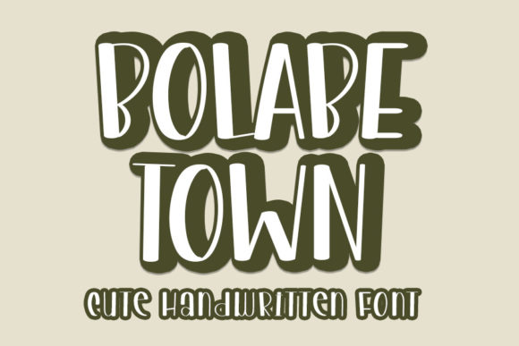Bolabe Town Font: Elevate Your Brand Identity