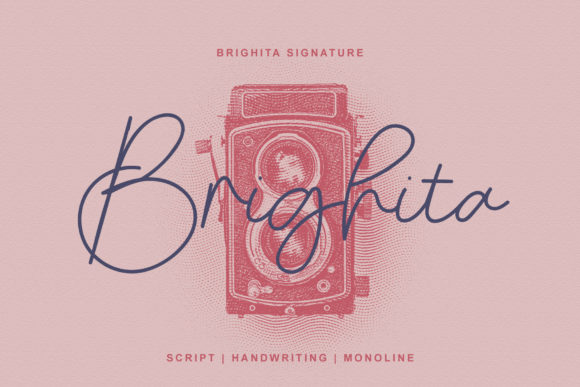 Brighita: A Clean Script Font for Small Business Branding