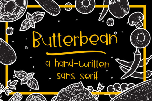 Butterbean Font: A Playful Typeface for Brand Identity