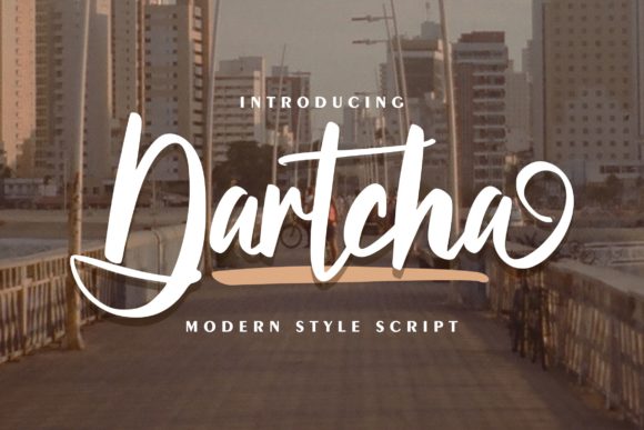 Dartcha: A Handwritten Font for Digital Design