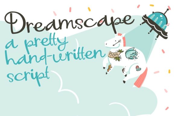 Dreamscape: A Handwritten Font for Marketers