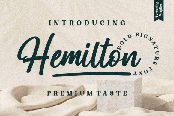 Hemilton: A Handwritten Font for Digital Design