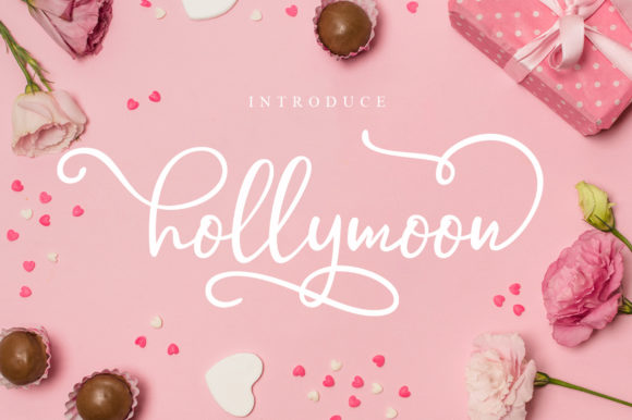 Hollymoon: A Handwritten Font for Digital Design