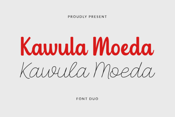 Kawula Moeda Font: A Graceful Script for Elegant Branding