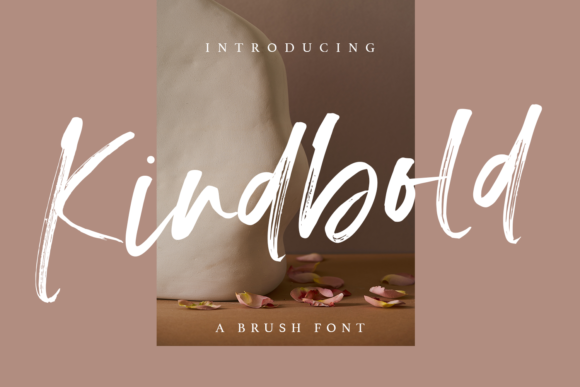 Kindbold: A Brushed Handwritten Font for Modern Web Design