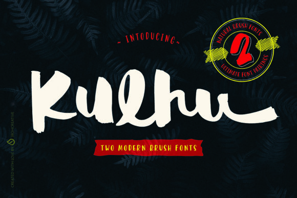 Kulhu Font: A Bold Handwritten Typeface for Branding