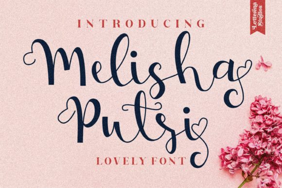 Melisha Putri: A Romantic Handwritten Font for Crafters
