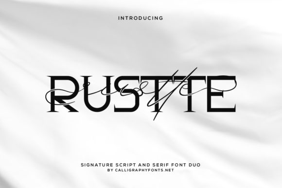 Rustte Typeface: Elevating Campaign Visuals