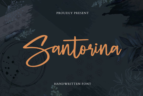 Santorina: The Handwritten Font for Scroll-Stopping Brand Content