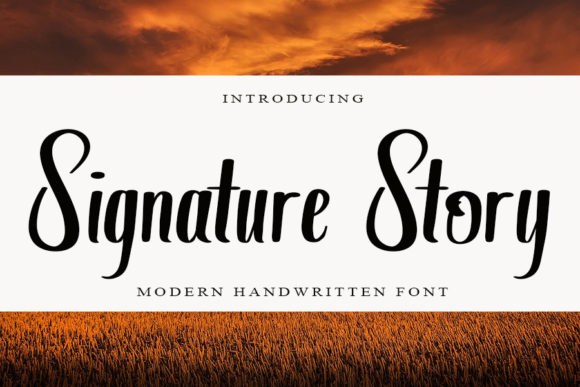 Signature Story: A Handwritten Font for Branding