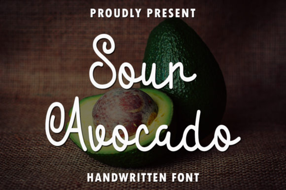 Sour Avocado: A Handwritten Font for Makers