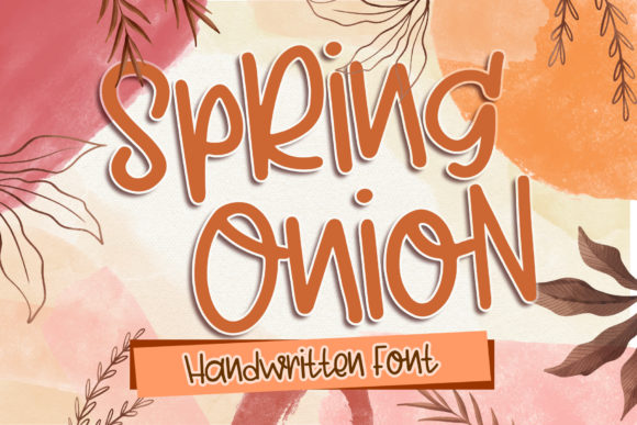 Spring Onion Font: A Fresh Typeface for Branding
