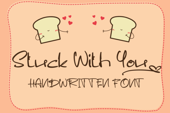 Stuck with You: A Handwritten Font for Editorial Warmth